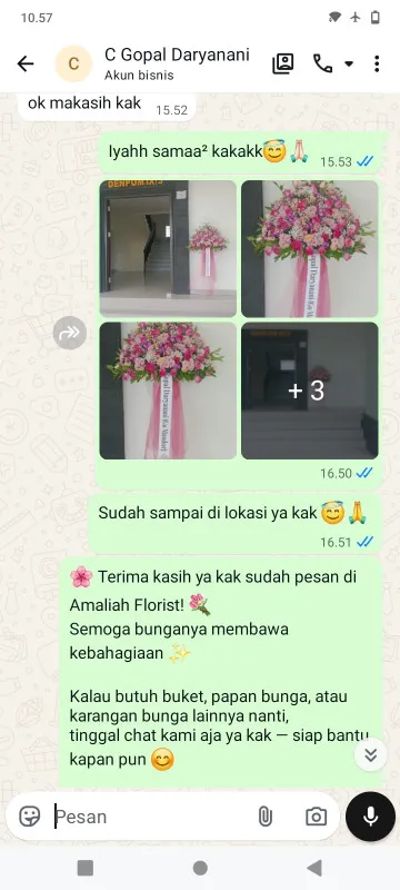 Pengiriman Karangan Bunga Mekarwangi Langkaplancar